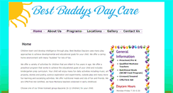 Desktop Screenshot of bestbuddysdaycare.com